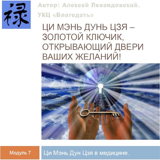[Алексей Левандовский] Ци Мэнь в медицине (часть 2) [Транскрибация] (2024)