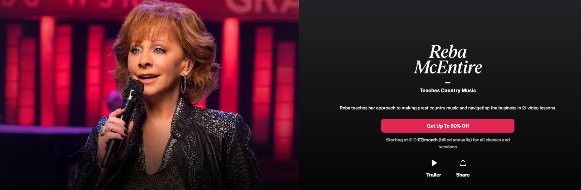 [Masterclass] Риба Макинтайр – учит петь (лучшая кантри-певица США) (часть 1 из 2) (2016)