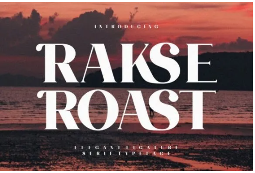 [Creativefabrica] Rakse Roast Font (2022)