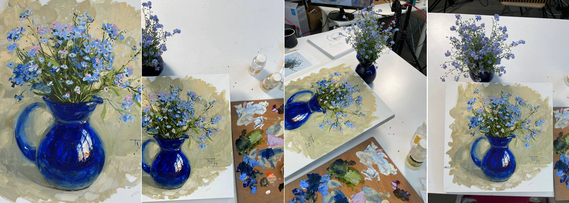 [Мария Павлова] [lectoroom] Букет незабудок в синем кувшине (2022)