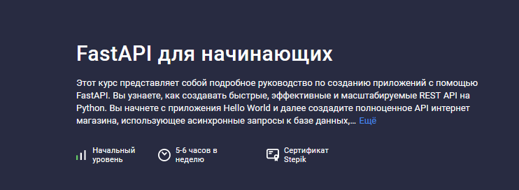 [Илья Перминов] [Stepik] FastAPI для начинающих (2024)