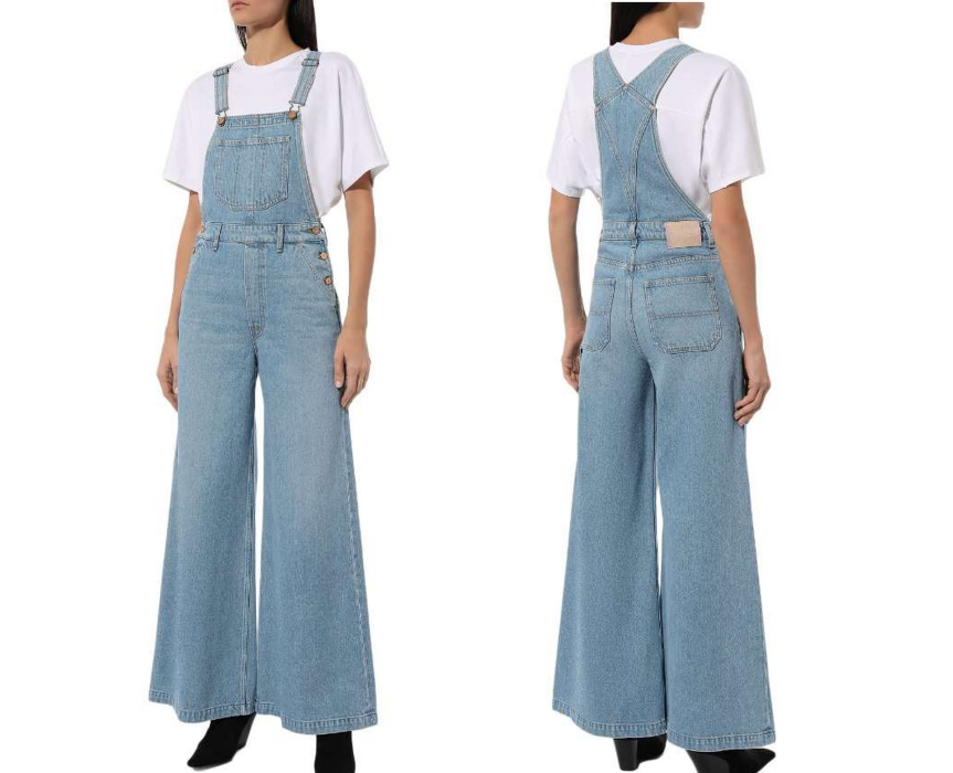 [angel-a-dress] Анжелика Поздеева ― Джинсовый полукомбинезон (2024)