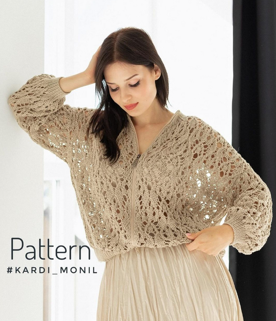 [Лариса Попович] [La.na.knit] Kardi Monil. Карди Monil (2024)