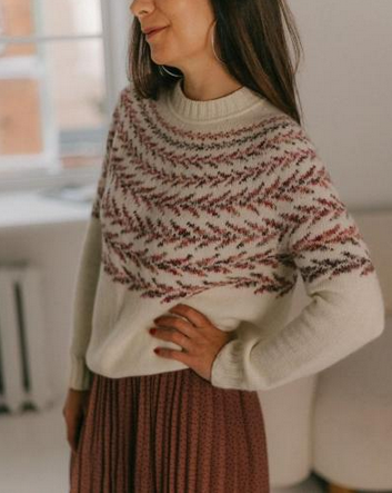 [Екатерина Кутушова] [kitirrr] Джемпер Птички (2023)