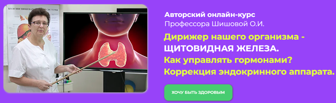 [Ольга Шишова] Дирижер нашего организма - Щитовидная железа (2022)