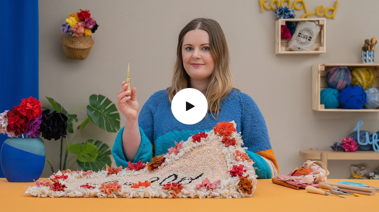 [Элспет Джексон] [Domestika] Тряпичное ковроделие: Создание текстильных украшений для дома (2022)