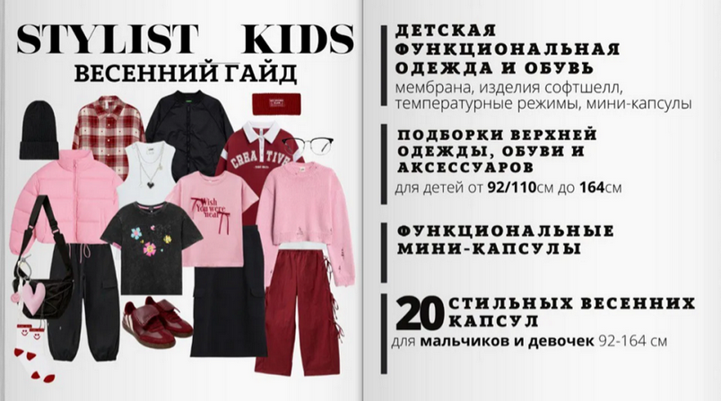 [Мария Ипполитова] [Stylist_kids] Весенний гайд (2025)