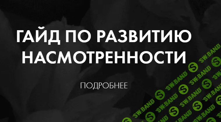 [Татьяна Аристова] Гайд по развитию насмотренности (2023)