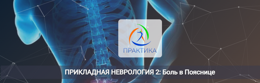 [Мария Недре] [Центр Практика] Прикладная неврология 2: боль в пояснице (2025)