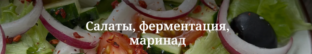 [Валерия Гезер] [valeria_purelife] Салаты, ферментация, маринад (2024)