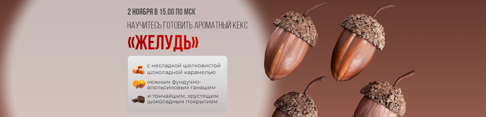 [Coup De Coeur] Кекс Желудь (2024)