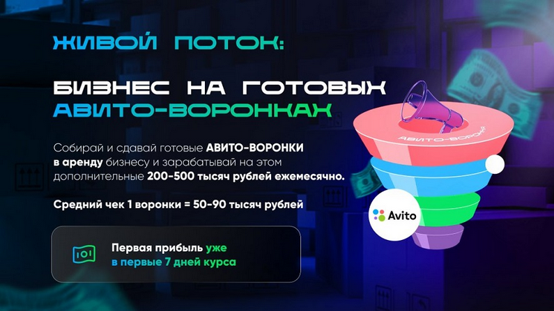 [Владимир Иннер] Бизнес на готовых Авито-воронках. Тариф Бизнес (2025)